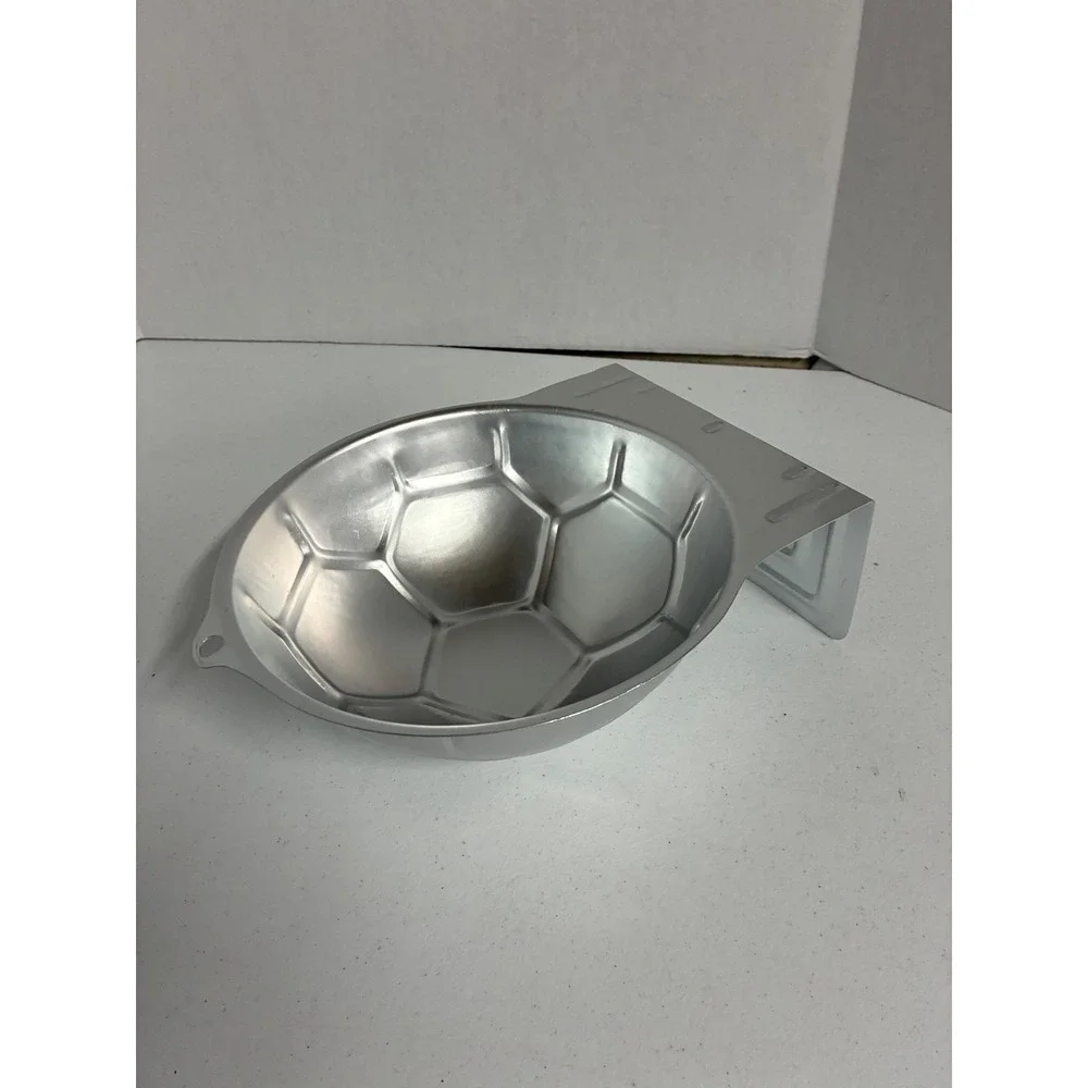 Wilton Soccer Ball Cake Pan 2105-2044 Aluminum Sports Birthday Baking Mold 2001
